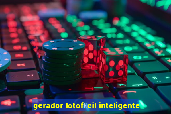 gerador lotof谩cil inteligente